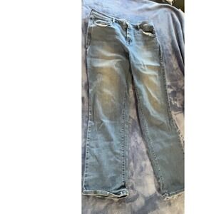 Levi Strauss Co 505 Straight Leg Denim Jeans Womens Size‎ 14 Blue Wash